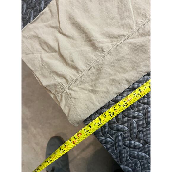 The North Face Mens Nylon Ripstop Hiking Pants Outdoors Gorpcore Beige Size L - Picture 8 of 9